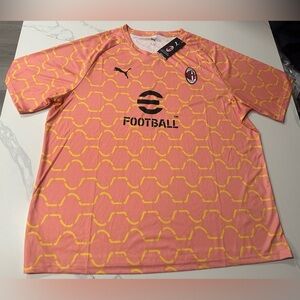 AC Milan Authentic Men’s Puma Football / Soccer Jersey (XXL) Retail For $65